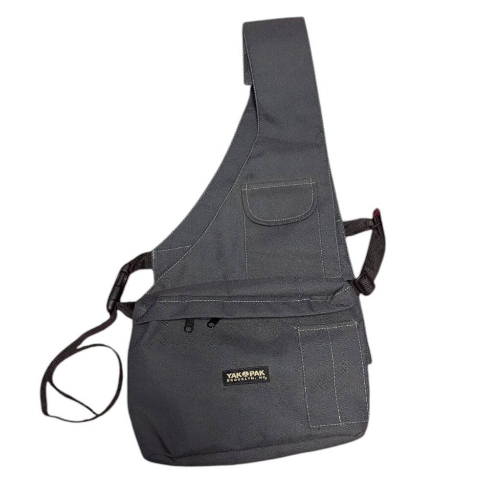 Vintage Yak Pak Brooklyn NY Sling Bag Crossbody Utility Cycling Y2K Unisex
